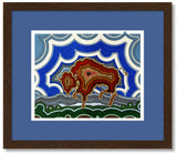 Giclée Prints & Notecards - Dancing Bull