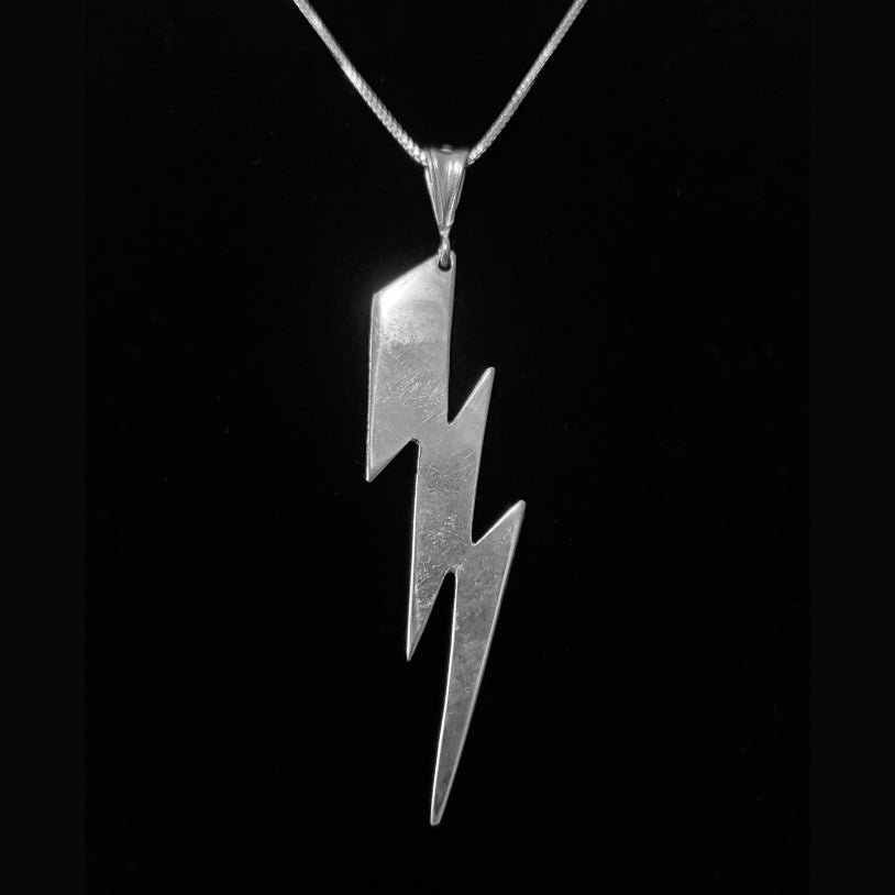 Lightning Bolt Pendant & Earrings