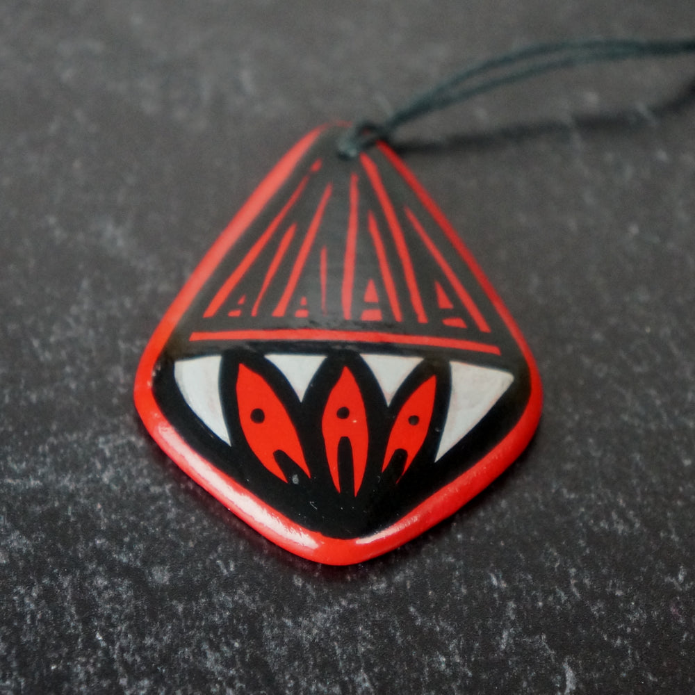 Painted Ceramic Pendants - 6 Designs!