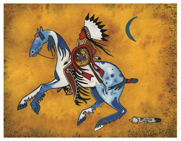 Thurman Horse #11 - Giclée Prints & Ceramic Tiles – Seven Fires Art