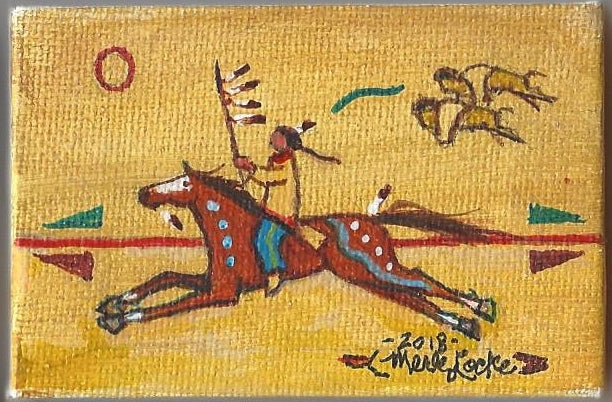 Original Acrylic on Canvas Miniatures