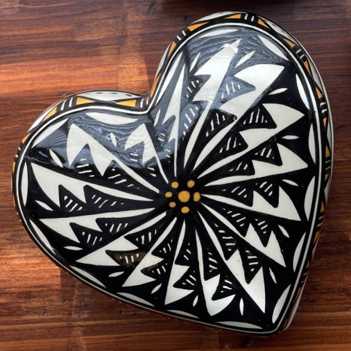 Ceramic Heart-Shaped Keepsake Boxes