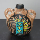 Painted Ceramic Water Jug