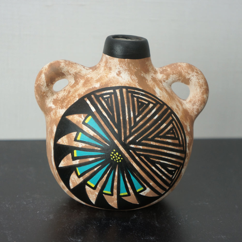Painted Ceramic Water Jug