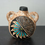 Painted Ceramic Water Jug