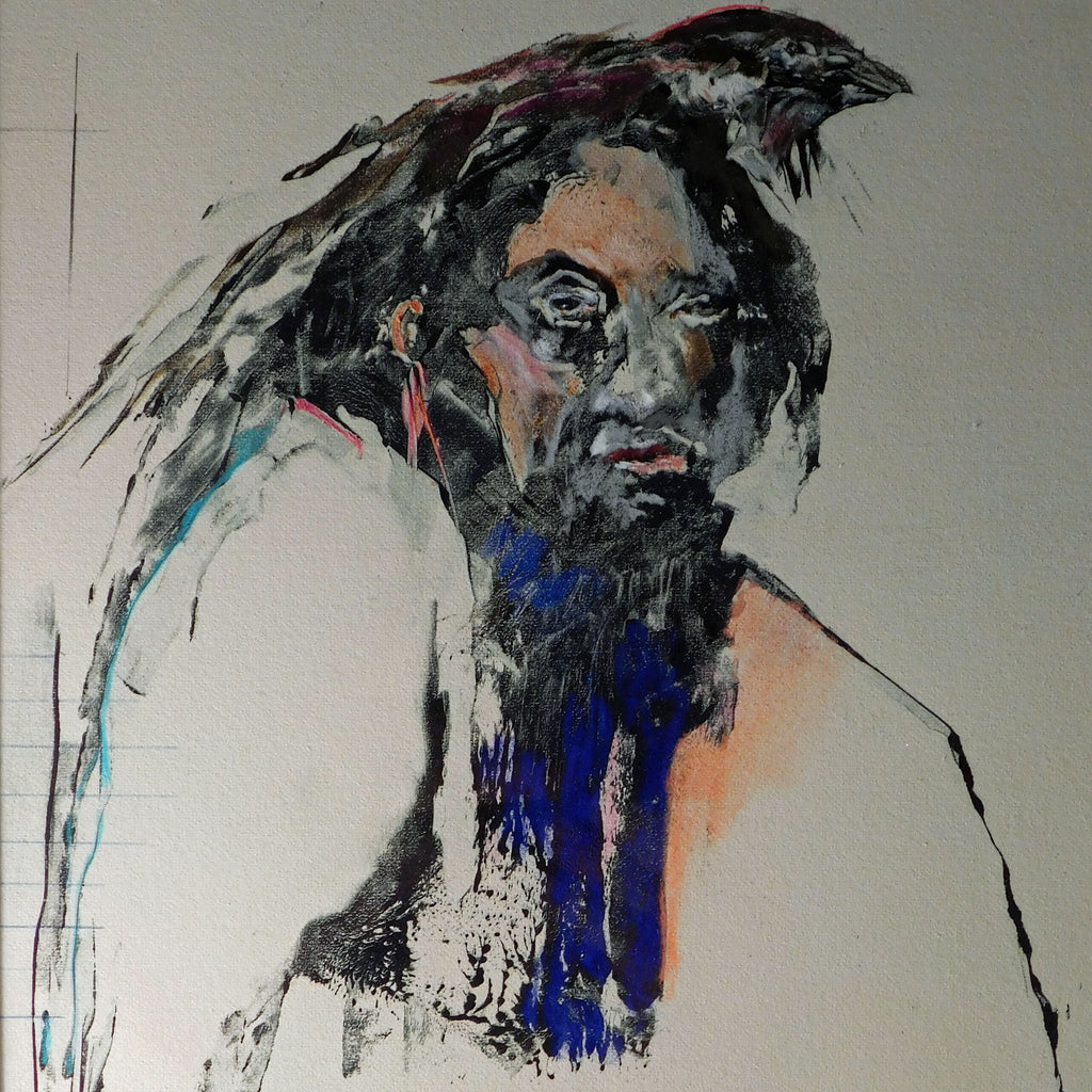 Monotype ~ Brown Bird