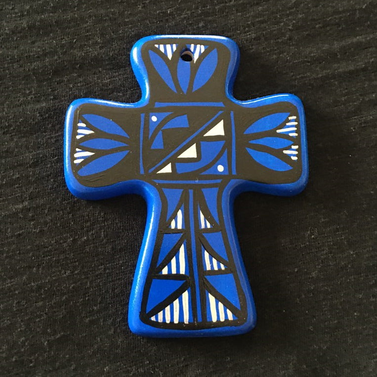 Painted Ceramic Crosses - 13 Designs!