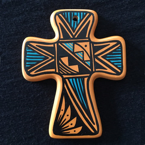 Painted Ceramic Crosses - 13 Designs!