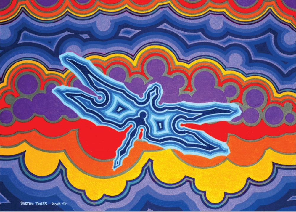 Giclée Prints & Notecards - Dragonfly Sunset