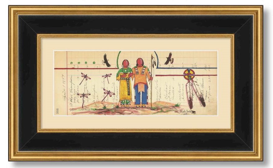 Framing for Small Ledgers by Merle Locke