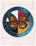 (Fine Art Print) Watercolor on Antique Ledger Paper ~ We Are All Beautifully Related - Kimimila