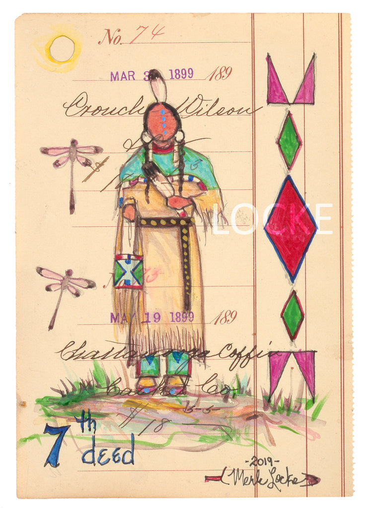 (Fine Art Print) Ledger Art - 7th Deed