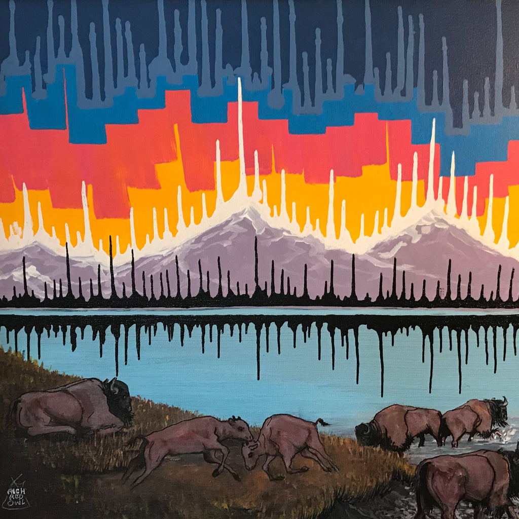 Original Painting - Morning Brings Life