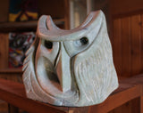 Green Soapstone Owl