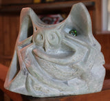 Green Soapstone Owl