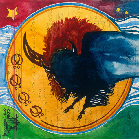 (Fine Art Print) Protector of the Water Protectors