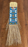 Traditional Beaded Pipe and Medicine Bag Set