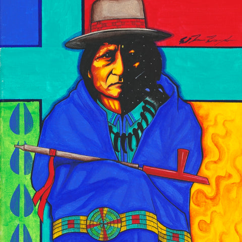(Fine Art Print) Sitting Bull #4