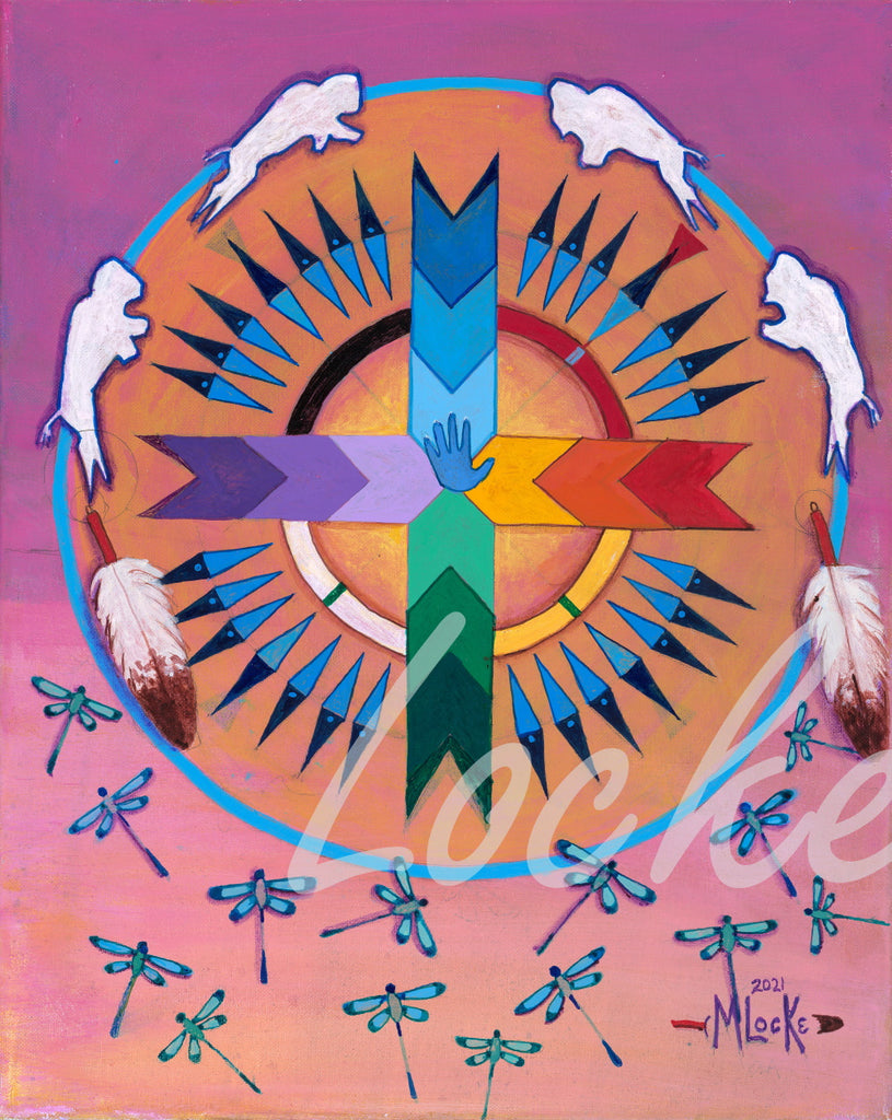 authentic native american painting