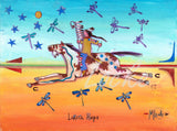 (Fine Art Print) Acrylic on Canvas Panel - Lakota Hope