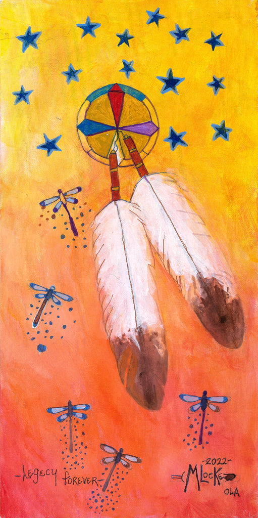 Original Acrylic on Canvas Panel - Legecy Forever