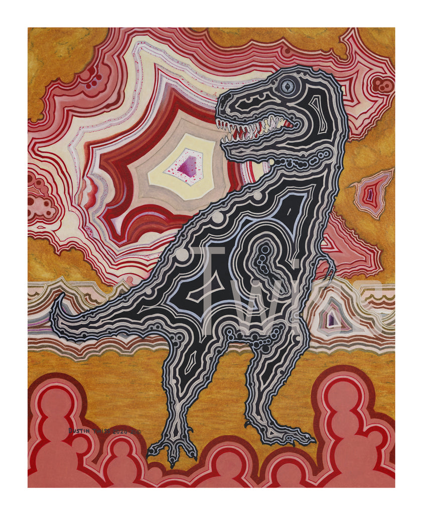 Giclée Prints & Notecards - Tyrannosaurus