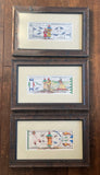 Framed Abstracts of Title by Merle Locke