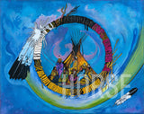 Thurman Horse #26 - Original Canvas, Giclée Prints & Ceramic Tiles
