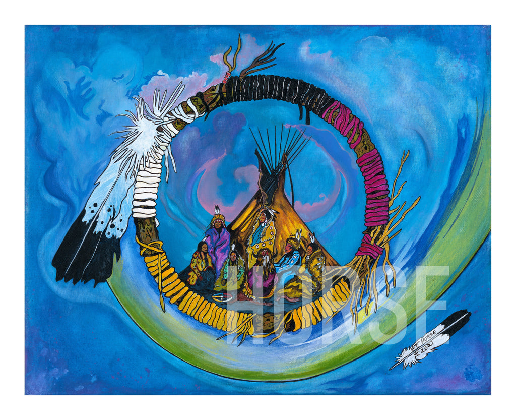 Thurman Horse #26 - Original Canvas, Giclée Prints & Ceramic Tiles