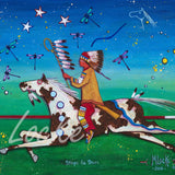 Lakota Warrior makes his journey