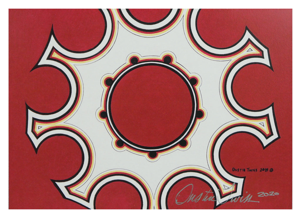 Giclée Prints & Notecards - Oglala Sioux Tribal Flag