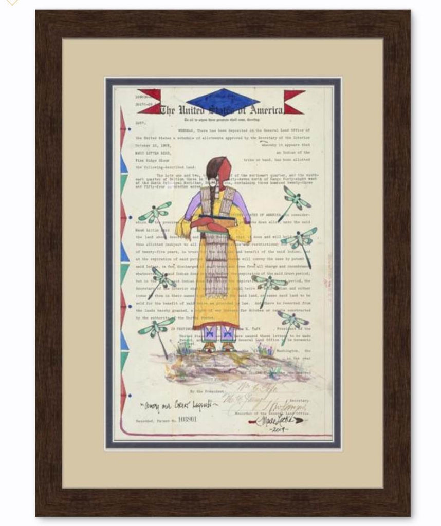 Framing for Among Our Great Legends