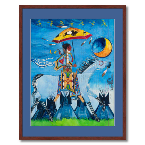 Fine Art Print) She Rides with the Wind Before the Storm – Seven