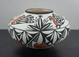 Acoma Parrot Motif Vessel