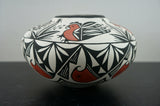 Acoma Parrot Motif Vessel