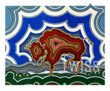 Giclée Prints & Notecards - Dancing Bull