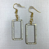 Quillwork on Brass Earrings - 16 Styles!