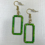 Quillwork on Brass Earrings - 16 Styles!