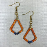 Quillwork on Brass Earrings - 16 Styles!