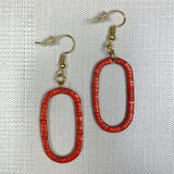 Quillwork on Brass Earrings - 16 Styles!