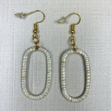 Quillwork on Brass Earrings - 16 Styles!