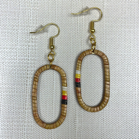 Quillwork on Brass Earrings - 16 Styles!
