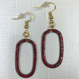 Quillwork on Brass Earrings - 16 Styles!