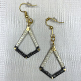Quillwork on Brass Earrings - 16 Styles!