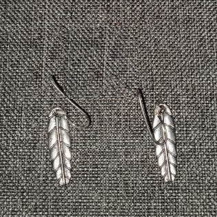 Feather Earrings & Necklace