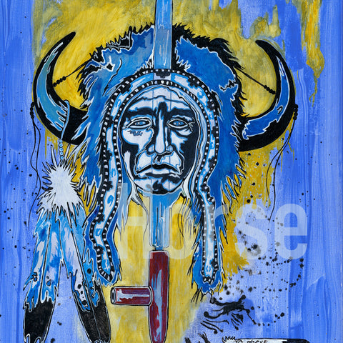 Thurman Horse #24 - Original Canvas, Giclée Prints & Ceramic Tiles