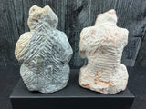 Pair of Rough Cut Bears