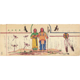 (Fine Art Print) Antique Ledger #566 ~ Lakota Commitment
