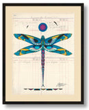 Original Ledger Art: Dragonfly
