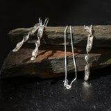 Twisted Prayer Stick Pendants & Earrings ~ Seven Sizes!